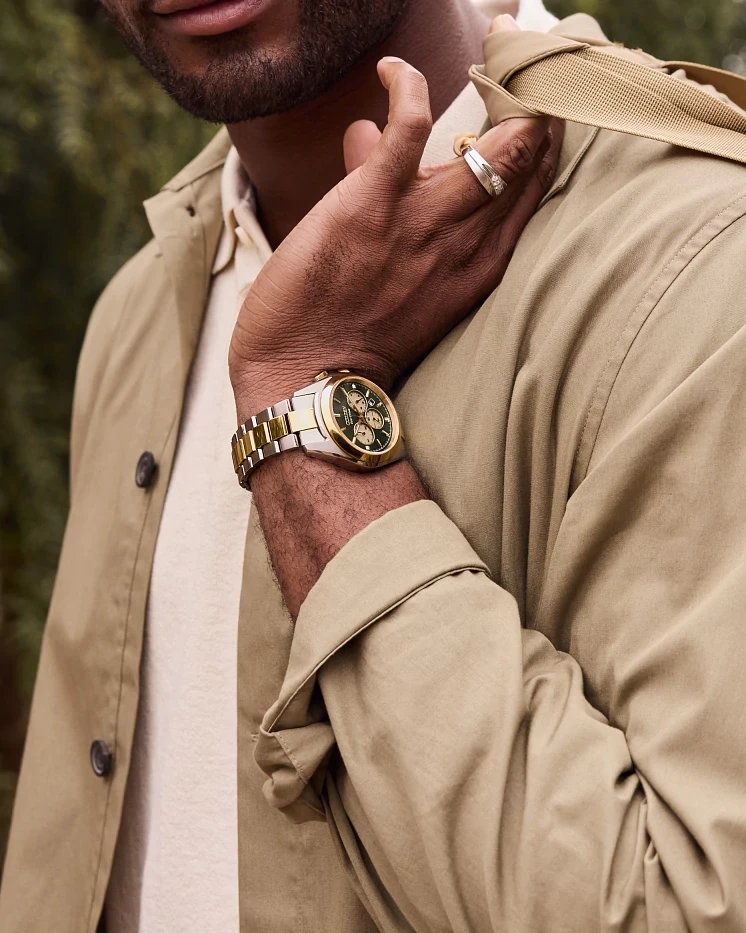 Sport Luxury Green Dial Stainless Steel Bracelet CA4684-54X | CITIZEN